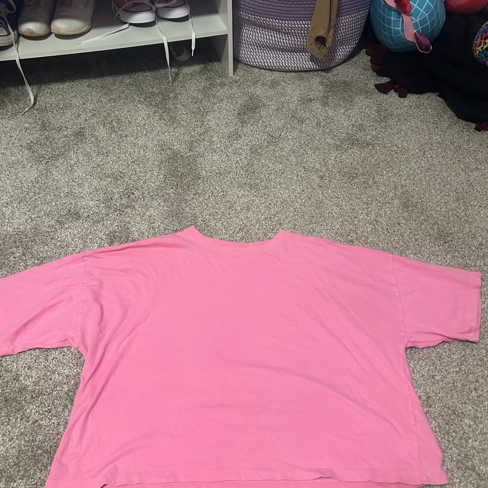 Pink Oversized T-Shirt